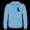 Youth Classic Fleece Tie-Dyed Hooded Sweatshirt Thumbnail