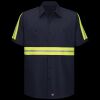 Enhanced Visibility Short Sleeve Cotton Work Shirt Thumbnail