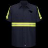 Enhanced Visibility Short Sleeve Cotton Work Shirt Thumbnail