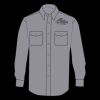 Enhanced Visibility Long Sleeve Cotton Work Shirt - Tall Sizes Thumbnail