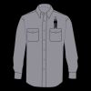 Enhanced Visibility Long Sleeve Cotton Work Shirt - Tall Sizes Thumbnail