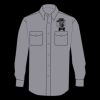Enhanced Visibility Long Sleeve Cotton Work Shirt - Tall Sizes Thumbnail