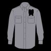 Enhanced Visibility Long Sleeve Cotton Work Shirt - Tall Sizes Thumbnail