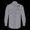 Enhanced Visibility Long Sleeve Cotton Work Shirt - Tall Sizes Thumbnail